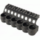 Mesa Tactical SureShell Polymer Carrier and Rail for Ben M4, 12-GA, Black, 6-Shell, 5.5 in, 94930