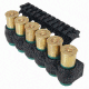 Mesa Tactical SureShell Polymer Carrier and Rail for Moss 500/590, 12-GA, Black, 6-Shell, 4.75 in, 94880
