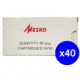 Mesko 9x18mm Makarov Centerfire Pistol Ammo, 2000 Rounds