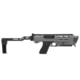 Meta Tactical MX1 Conversion Kit for All Glock Pistols, Polymer Stabilizer w/Metal Core, Grey, 0, MX1-PS-GY