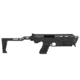Meta Tactical MX1 Conversion Kit for All Glock Pistols, Polymer Stock w/Metal Core, Black, 0, MX1-PSTK-BK