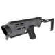 Meta Tactical MX1 Conversion Kit for All Glock Pistols, Polymer Stock w/Metal Core, Grey, 0, MX1-PSTK-GY