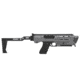 Meta Tactical MX1 Conversion Kit for All Glock Pistols, Polymer Stock w/Metal Core, Grey, 0, MX1-PSTK-GY