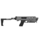 Meta Tactical MX1 Conversion Kit for All Glock Pistols, Polymer Stock w/Metal Core, Grey, 0, MX1-PSTK-GY