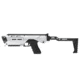 Meta Tactical MX1 Conversion Kit for All Glock Pistols, Polymer Stock w/Metal Core, White, 0, MX1-PSTK-WT
