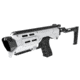 Meta Tactical MX1 Conversion Kit for All Glock Pistols, Polymer Stock w/Metal Core, White, 0, MX1-PSTK-WT