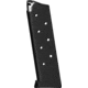 Metalform 1911 Govt/Commander Magazine, 45 ACP, 8 Round, Low Friction, Round Follower, Removable Base, Black, M1911458LSRRB