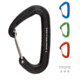 Metolius Bravo II Wiregate Carabiners, Black, Blue, Green, Orange, Red, Yellow