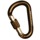 Element Keylock Belay Carabiner - Brown