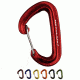 Metolius FS Mini Wiregate Carabiner, Yellow, FSMI002.07