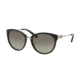 Michael Kors ABELA III MK6040 Progressive Prescription Sunglasses MK6040-312911-55 - Lens Diameter 55 mm, Frame Color Black/White