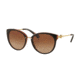 Michael Kors ABELA III MK6040 Progressive Prescription Sunglasses MK6040-313013-55 - Lens Diameter 55 mm, Frame Color Tortoise/Orange