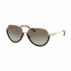 Michael Kors AUSTIN MK1031 Prescription Sunglasses MK1031-10248E-58 - Lens Diameter 58 mm, Frame Color Black/shiny Pale Gold-tone