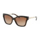 Michael Kors BARBADOS MK2072 Sunglasses 333313-56 - Dark Tortoise Injected Frame, Brown Gradient Lenses