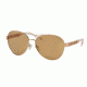 Michael Kors CAGLIARI MK5003 Progressive Prescription Sunglasses MK5003-1003R1-60 - Lens Diameter 60 mm, Frame Color Rose Gold
