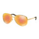 Michael Kors CHELSEA MK5004 Sunglasses 1024F6-59 - Gold Frame, Pink Orange Mirror Lenses