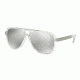 Michael Kors CLEMENTINE II MK6025 Sunglasses 30946G-60 - Clear/silver Frame, Silver Mirror Lenses