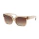 Michael Kors ENA MK2054 Single Vision Prescription Sunglasses MK2054-330013-55 - Lens Diameter 55 mm, Frame Color Brown Transparent