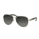 Michael Kors FIJI MK1003 Progressive Prescription Sunglasses MK1003-1001T3-58 - Lens Diameter 58 mm, Frame Color Silver