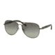 Michael Kors FIJI MK1003 Progressive Prescription Sunglasses MK1003-100211-58 - Lens Diameter 58 mm, Frame Color Gunmetal