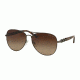 Michael Kors FIJI MK1003 Progressive Prescription Sunglasses MK1003-100213-58 - Lens Diameter 58 mm, Frame Color Gunmetal