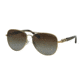 Michael Kors FIJI MK1003 Progressive Prescription Sunglasses MK1003-1004T5-58 - Lens Diameter 58 mm, Frame Color Gold
