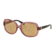 Michael Kors ISLE OF SKYE MK6017 Bifocal Prescription Sunglasses MK6017-3053R1-58 - Lens Diameter 58 mm, Frame Color Rose Transparent Tortoise