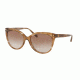 Michael Kors JAN MK2045 Single Vision Prescription Sunglasses MK2045-323513-55 - Lens Diameter 55 mm, Frame Color Brown Floral