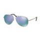 Michael Kors KENDALL I MK5016 Sunglasses 10013R-60 - Silver Frame, Purple Mirror Lenses