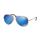 Michael Kors KENDALL I MK5016 Sunglasses 102425-60 - Gold Frame, Turquoise Mirror Lenses