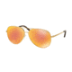 Michael Kors KENDALL I MK5016 Sunglasses 1024F6-60 - Gold Frame, Orange Flash Lenses