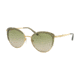 Michael Kors KEY BISCAYNE MK1046 Bifocal Prescription Sunglasses, 56mm, Gold, MK1046-11002C-56-BI