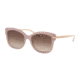 Michael Kors LIA MK2047 Single Vision Prescription Sunglasses MK2047-324613-53 - Lens Diameter 53 mm, Frame Color Milky Pink