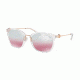 Michael Kors LUGANO MK2064 Prescription Sunglasses, 53mm, Clear Crystal, MK2064-31057E-53-SV