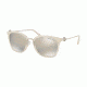 Michael Kors LUGANO MK2064 Prescription Sunglasses MK2064-33047U-53 - Lens Diameter 53 mm, Frame Color Milky White