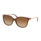 Michael Kors MARRAKESH MK6006 Single Vision Prescription Sunglasses MK6006-300813-57 - Lens Diameter 57 mm, Frame Color Brown/Rio Coral Ombre
