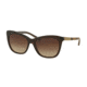 Michael Kors MK2020F Single Vision Prescription Sunglasses MK2020F-311613-56 - Lens Diameter 56 mm, Frame Color Dk Brown Tigers Eye