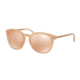 Michael Kors MK2023F Single Vision Prescription Sunglasses MK2023F-3164R1-53 - Lens Diameter 53 mm, Frame Color Peach