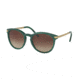 Michael Kors MK2023F Single Vision Prescription Sunglasses MK2023F-318813-53 - Lens Diameter 53 mm, Frame Color Bottle Green Marble