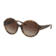 Michael Kors GETAWAY MK2035F Single Vision Prescription Sunglasses MK2035F-321013-55 - Lens Diameter 55 mm, Frame Color Brown Medley