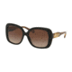 Michael Kors MK2081F Sunglasses 300513-56 - Black Frame, Smoke Gradient Lenses