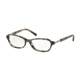 Michael Kors MK8019F Eyeglass Frames 3107-53 - Black Tortoise/Silver Frame
