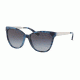 Michael Kors NAPA MK2058 Progressive Prescription Sunglasses, 55mm, Navy Marble, MK2058-331011-55-PRO