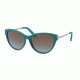 Michael Kors PUNTE ARENAS MK6014 Bifocal Prescription Sunglasses MK6014-302348-57 - Lens Diameter 57 mm, Frame Color Turquoise Soft Touch