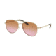 Michael Kors SAN DIEGO MK1045 Prescription Sunglasses, 56mm, Light Gold, MK1045-1014A5-56-SV