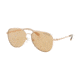 Michael Kors SAN DIEGO MK1045 Prescription Sunglasses, 56mm, Rose Gold, MK1045-1108R1-56-SV