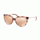 Michael Kors SUE MK2051 Single Vision Prescription Sunglasses MK2051-3162R1-55 - Lens Diameter 55 mm, Frame Color Pink Tortoise