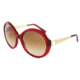 Michael Kors WILLA I MK2015B Single Vision Prescription Sunglasses MK2015B-308913-58 - Lens Diameter 58 mm, Frame Color Red / Gold