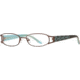 Michael Stars MS Abyss SEMS ABYS00 Eyeglass Frames - Java SEMS ABYS004930 BN
