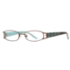 Michael Stars MS Abyss SEMS ABYS00 Eyeglass Frames - Black SEMS ABYS004930 BK